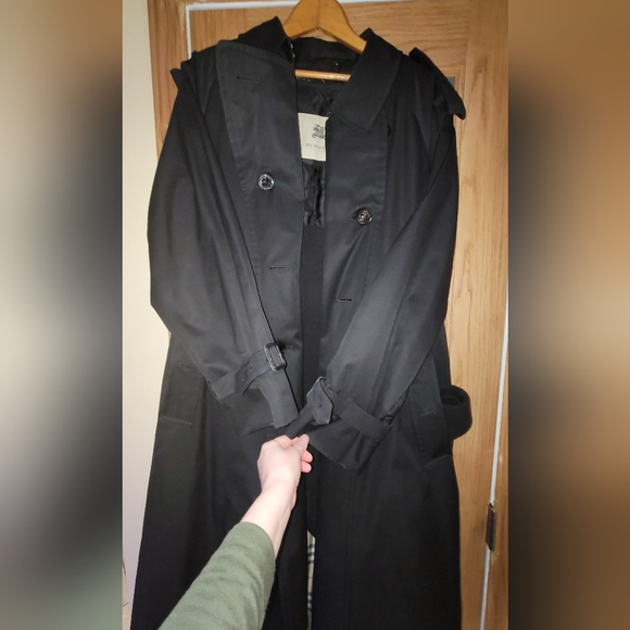 Burberry Men's Trench coat w/ removal wool lining  40R - Picture 5 of 16